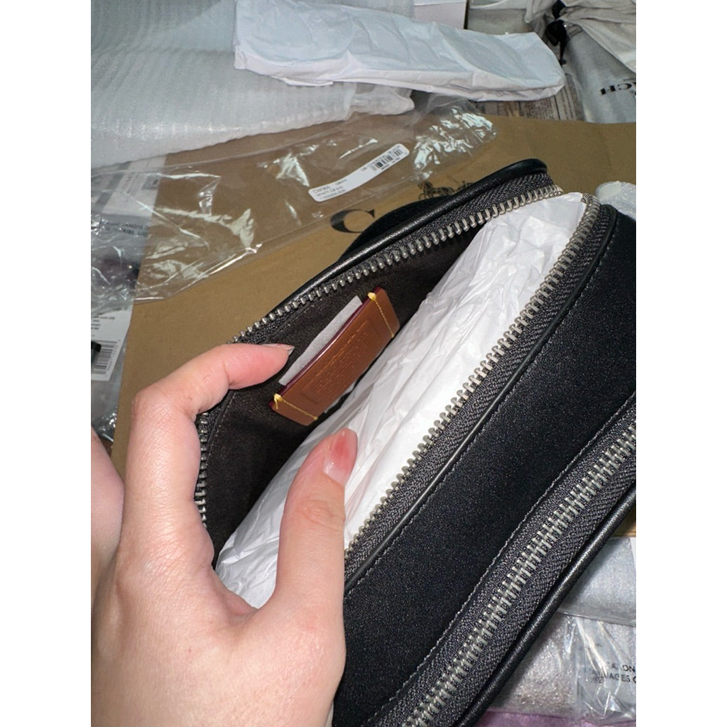 ORIG & IMPORTED CCH Wyatt Crossbody Men Bag In Signature Canvas Black