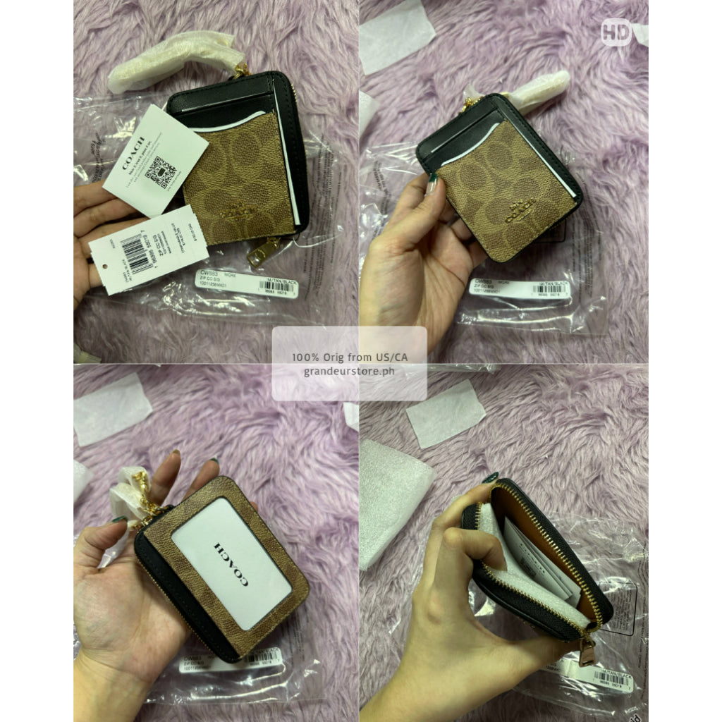 ORIG/IMPORTED ❤️ CCH ZIP CARD CASE WALLET COIN PURSE