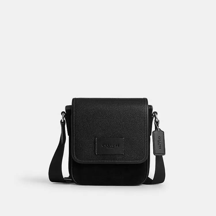 ORIG & IMPORTED CCH Lucas Crossbody Suede Men Black Bag