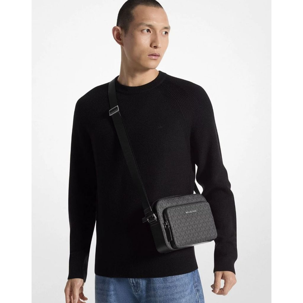 ORIG & IMPORTED MK Cooper EW Crossbody Camera Men's Bag Black/Blue