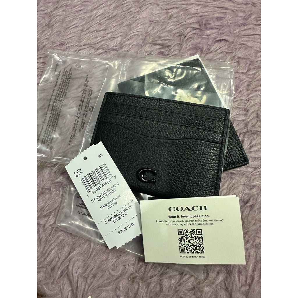 ORIG & IMPORTED CCH Essential Slim Id Card Case Holder Wallet for Men / Unisex