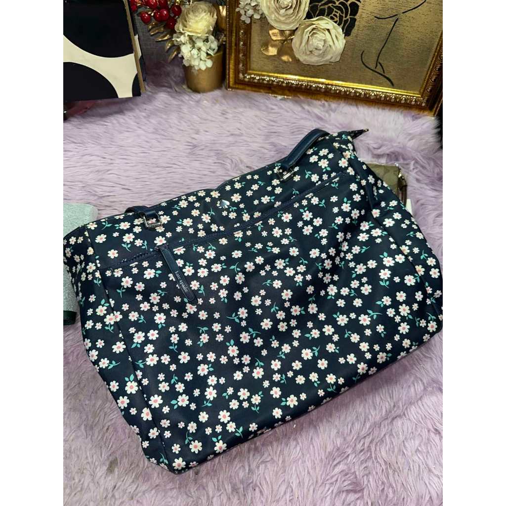 ORIG Preloved KS Jae Floral Large Nylon Tote Baby Bag