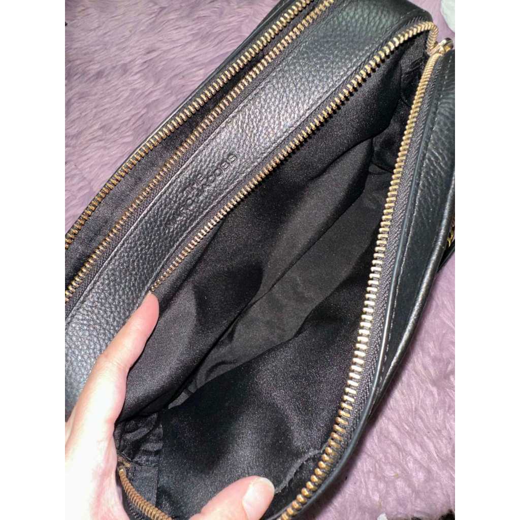 ORIG Preloved MJ RARE The Status Shoulder Black Bag