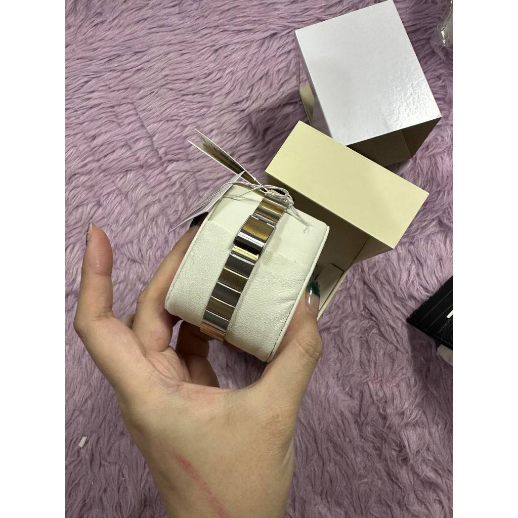 ORIG & IMPORTED AK klein Two Tone Gold/Silver Watch AK/5187CHTT