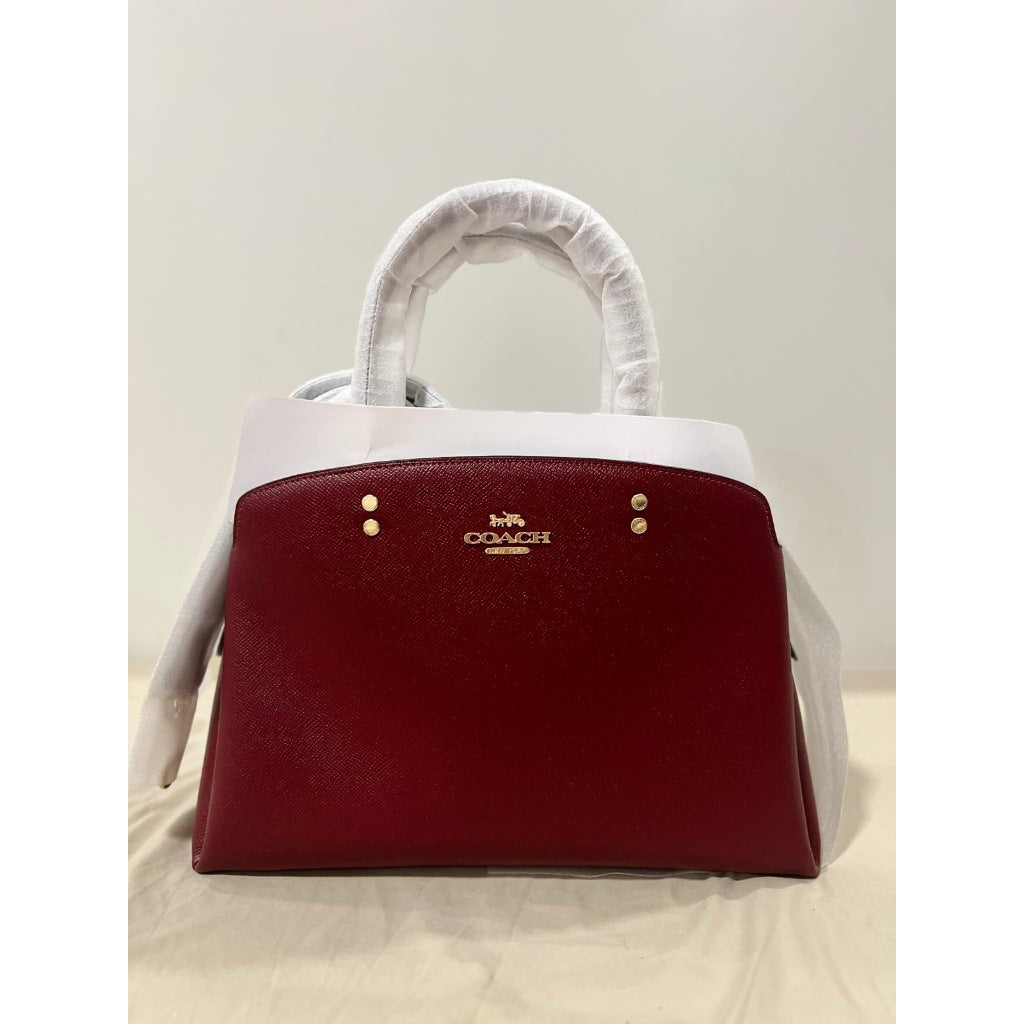 ORIG & IMPORTED CCH Lillie Carryall Satchel Cherry Red Maroon Bag