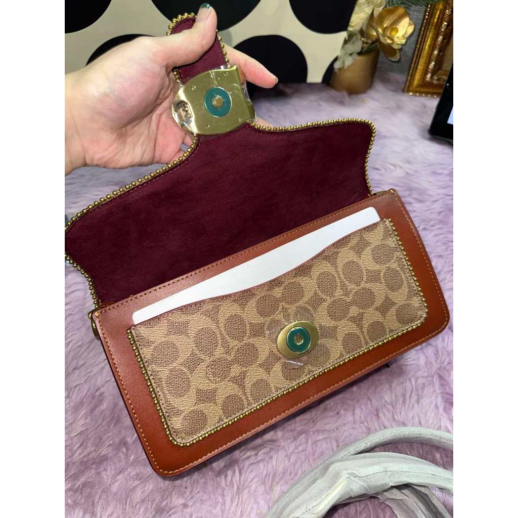 ORIG & IMPORTED CCH Retail RARE Tabby Shoulder Bag 26 Tan Brown Bag