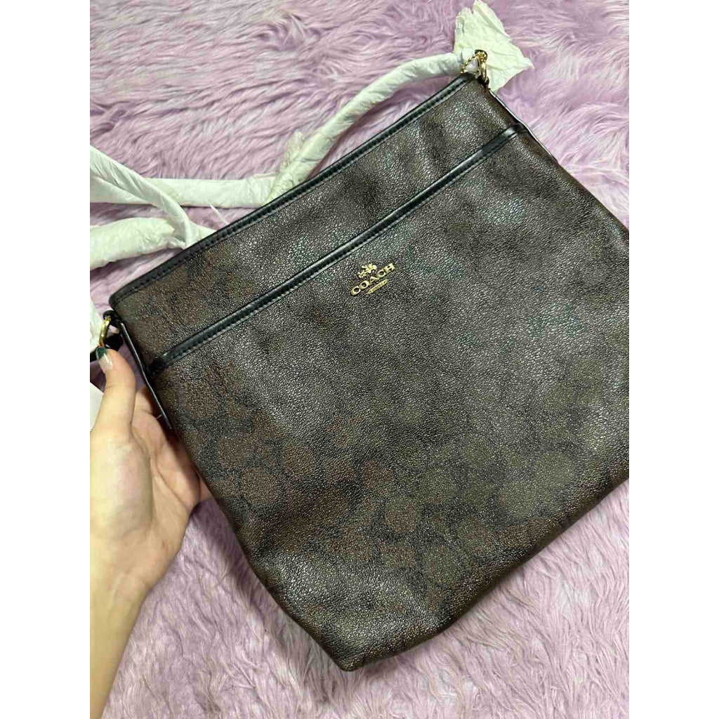 ORIG & IMPORTED CCH File Brown Slim Bag