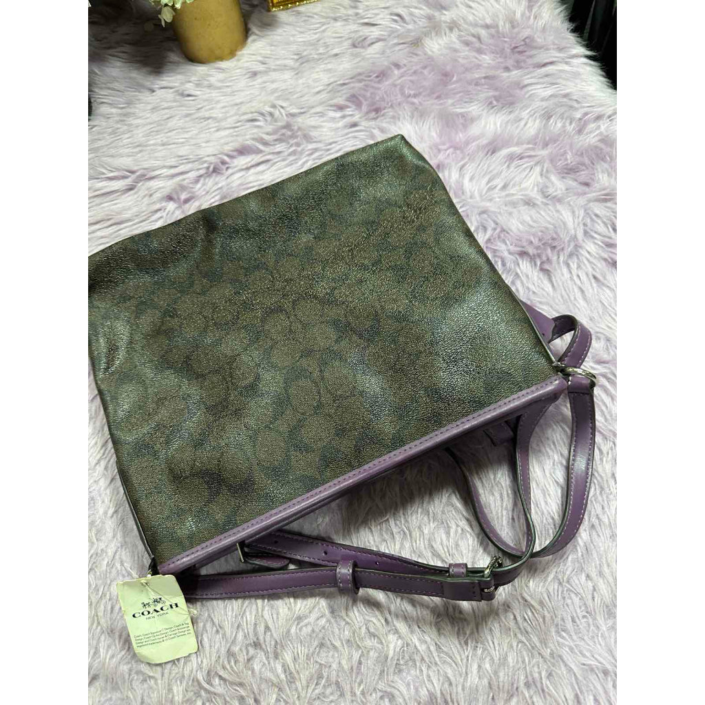 ORIG & IMPORTED CCH File Brown/Purple Slim Bag