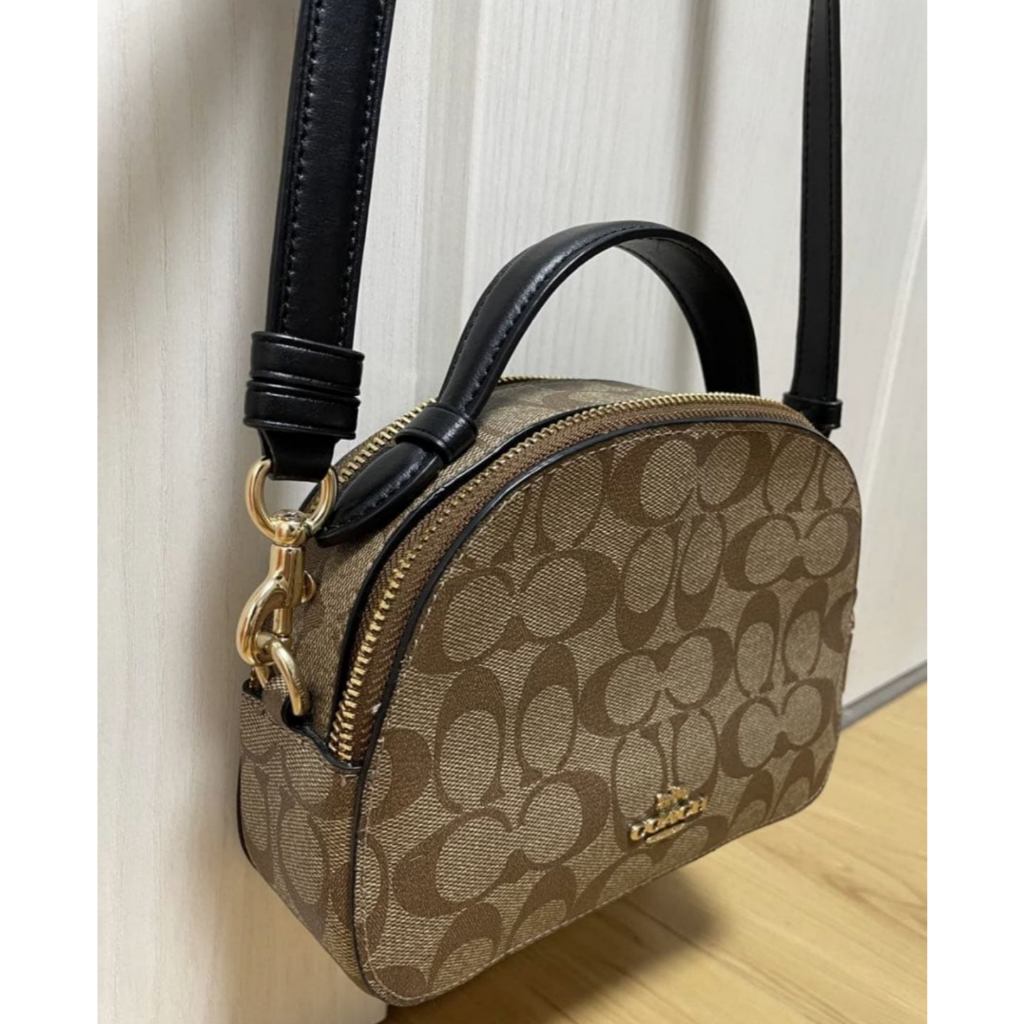 ORIG Preloved CCH Serena Satchel In Khaki/Brown Small Bag