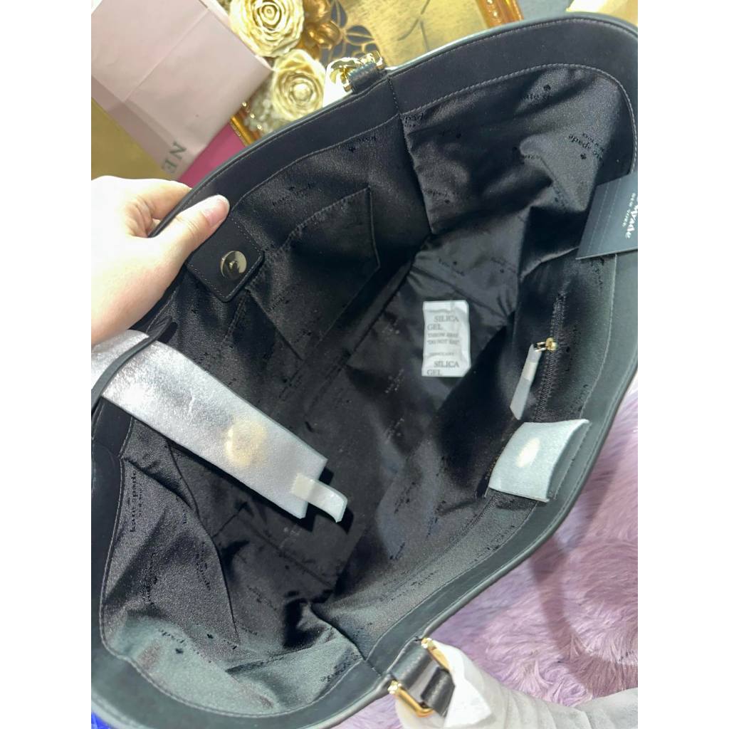ORIG & IMPORTED KS Kayla Large Tote Black Bag