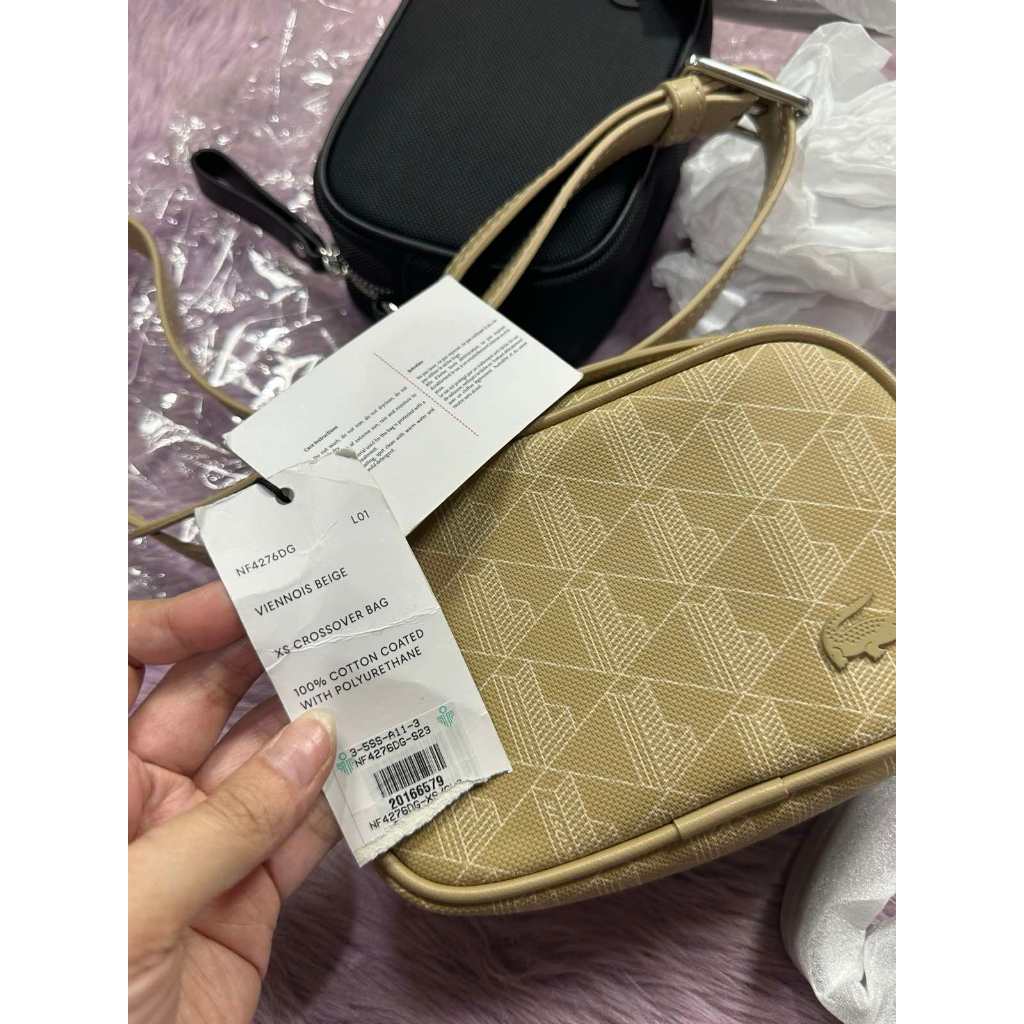 ORIG & IMPORTED LCT Daily Lifestyle Shoulder Mini Beige/Black Bag  Variations
