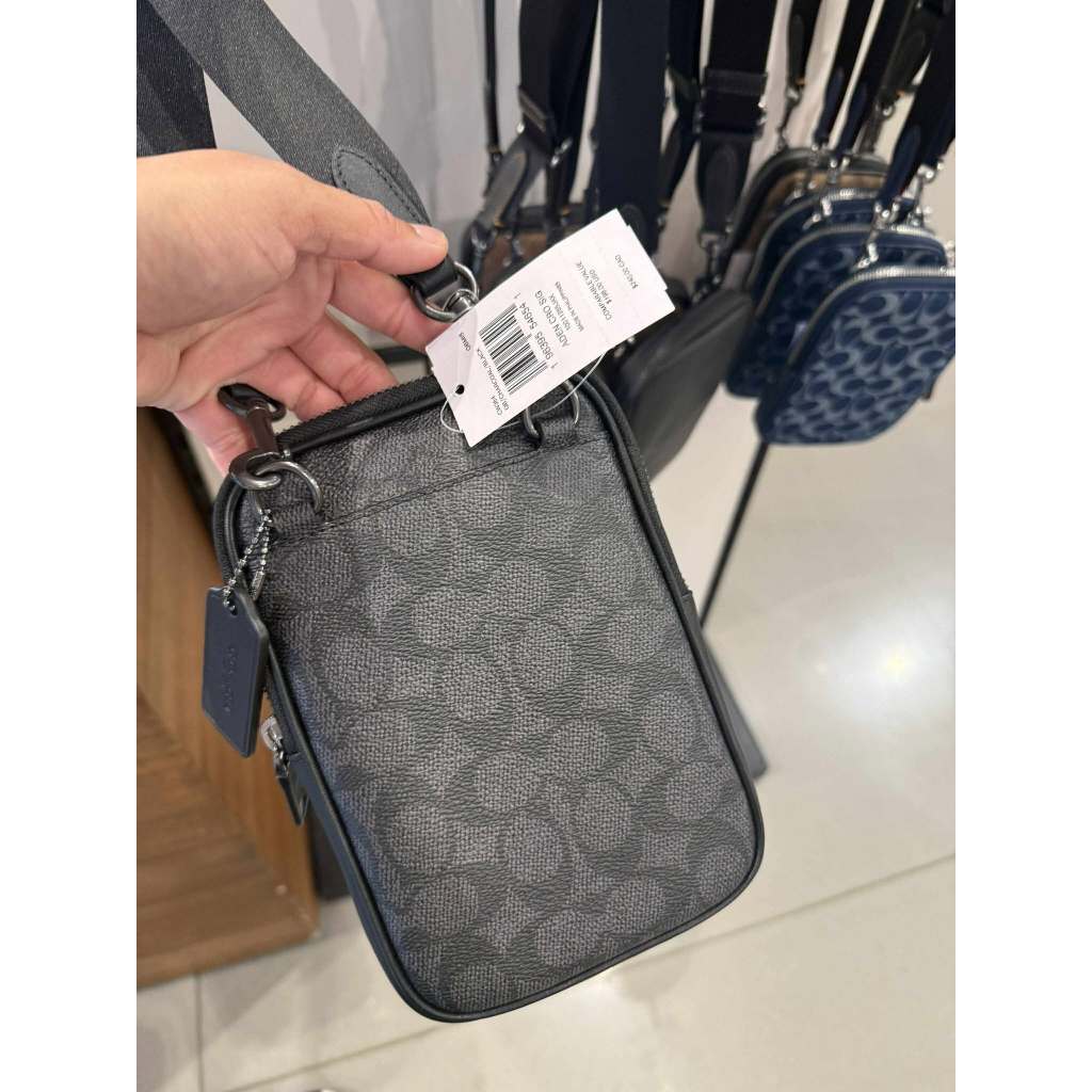 ORIG & IMPORTED CCH Aden Crossbody Men's Phone Mini Bag Black
