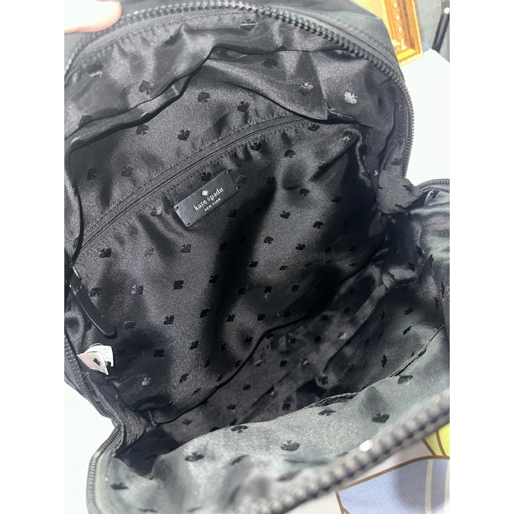 ORIG Preloved KS Karissa Nylon Backpack Black Bag