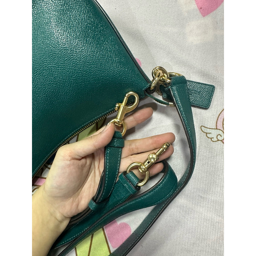 ORIG Preloved RARE CCH Clara Shoulder Green Bag