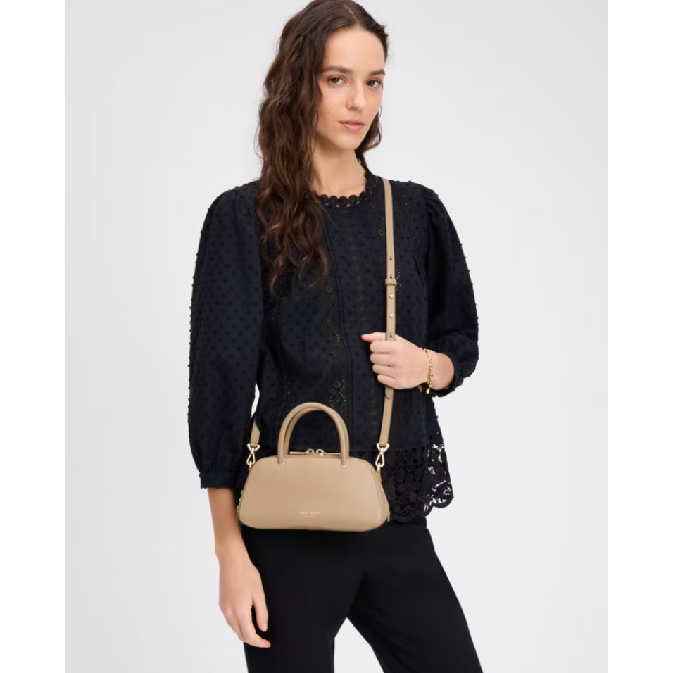 ORIG & IMPORTED KS Retail Gracie Mini Brown Top Handle Bag
