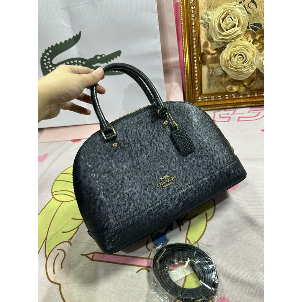 ORIG Preloved RARE CCH Mini Sierra Satchel Dome Blue Bag