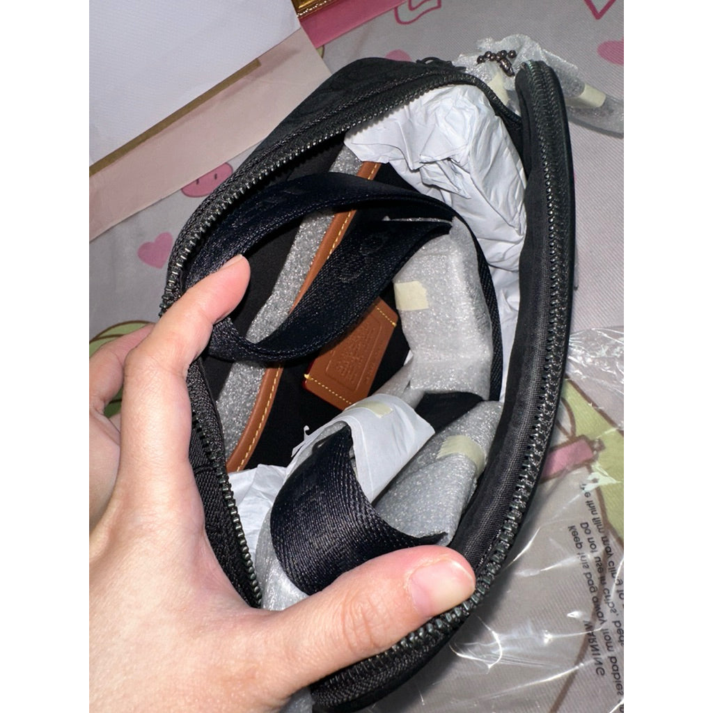 ORIG & IMPORTED CCH Theo Camera Bag In Signature Jacquard Men Black Camera Bag