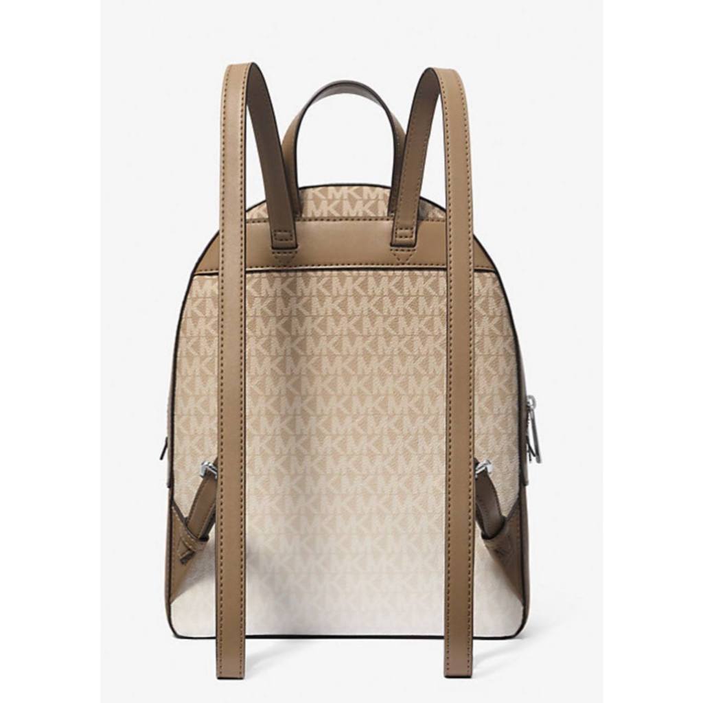 ORIG & IMPORTED MK Jaycee Medium Ombré Signature Logo Backpack Brown Bag