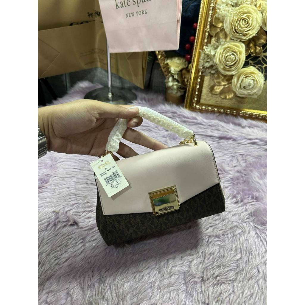 ORIG & IMPORTED MK Lita Crossbody Bag Pink/Brown Small Bag