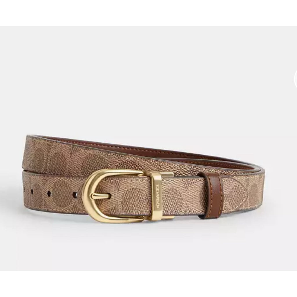 ORIG & IMPORTED CCH Women Leather Reversible Cut to Size Belts Brown