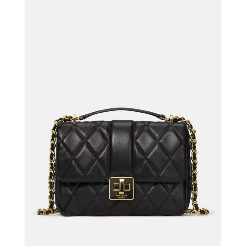ORIG & IMPORTED KS Carey Quilted Small Flap Crossbody