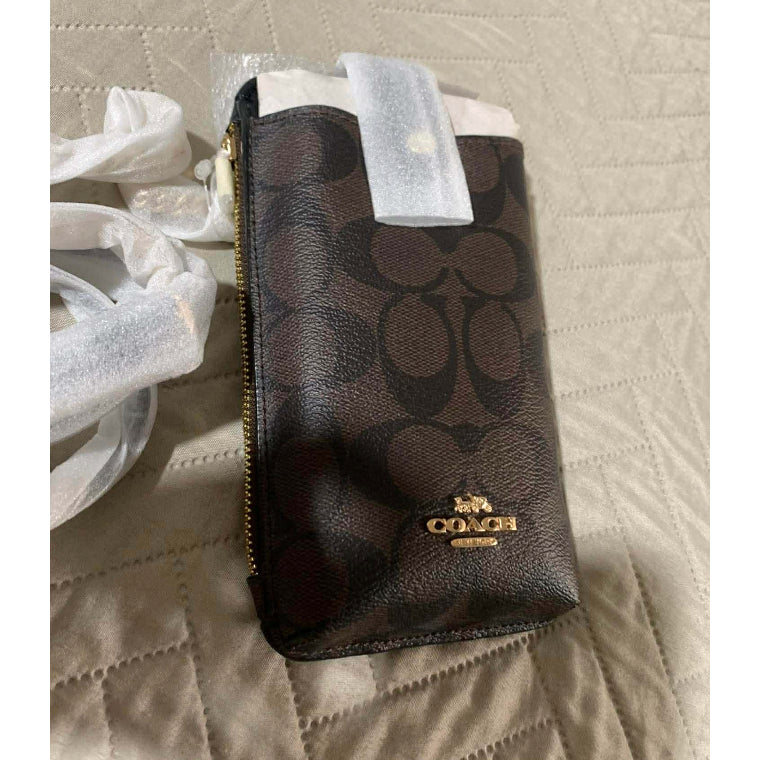 ORIG CCH  Phone Crossbody Brown Bag In Signature Canvas