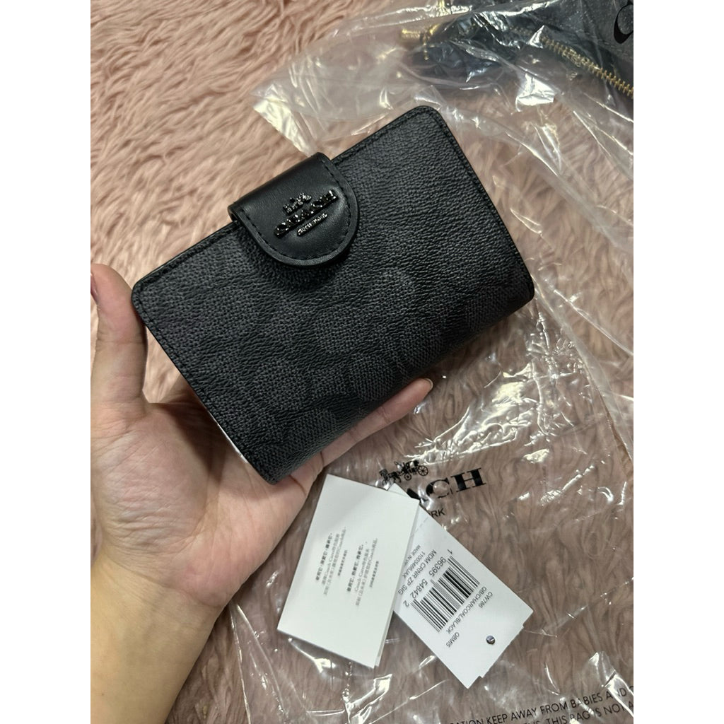 ORIG & IMPORTED CCH MEDIUM CORNER ZIP BIFOLD WALLET