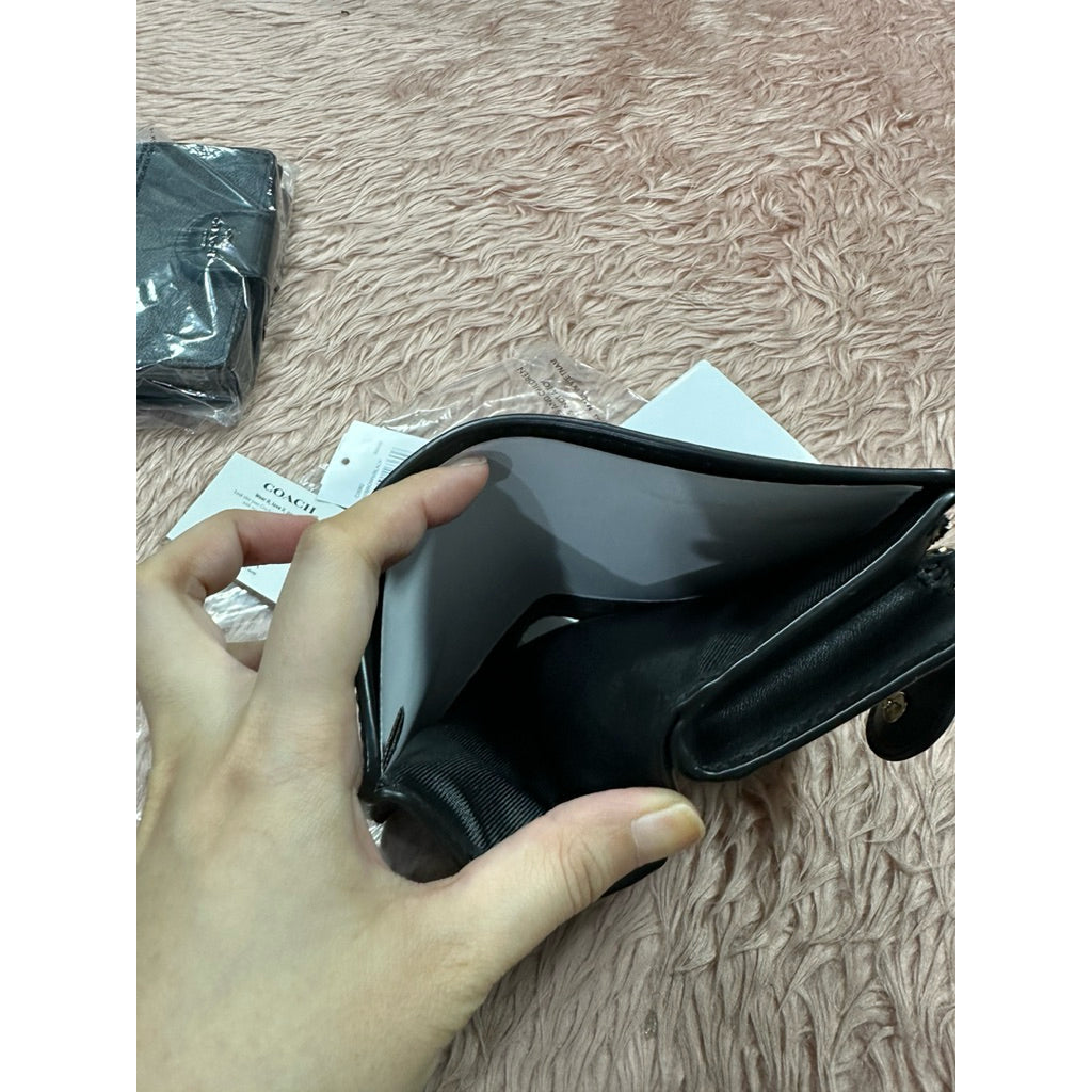 ORIG & IMPORTED CCH MEDIUM CORNER ZIP BIFOLD WALLET