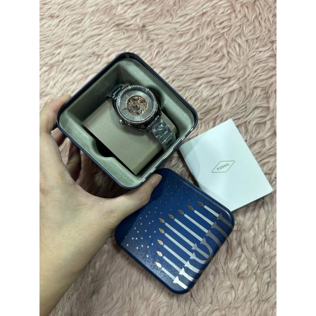 ORIG & IMPORTED Women's Vale Automatic, Gunmetal-Tone Stainless Steel Watch - BQ3730