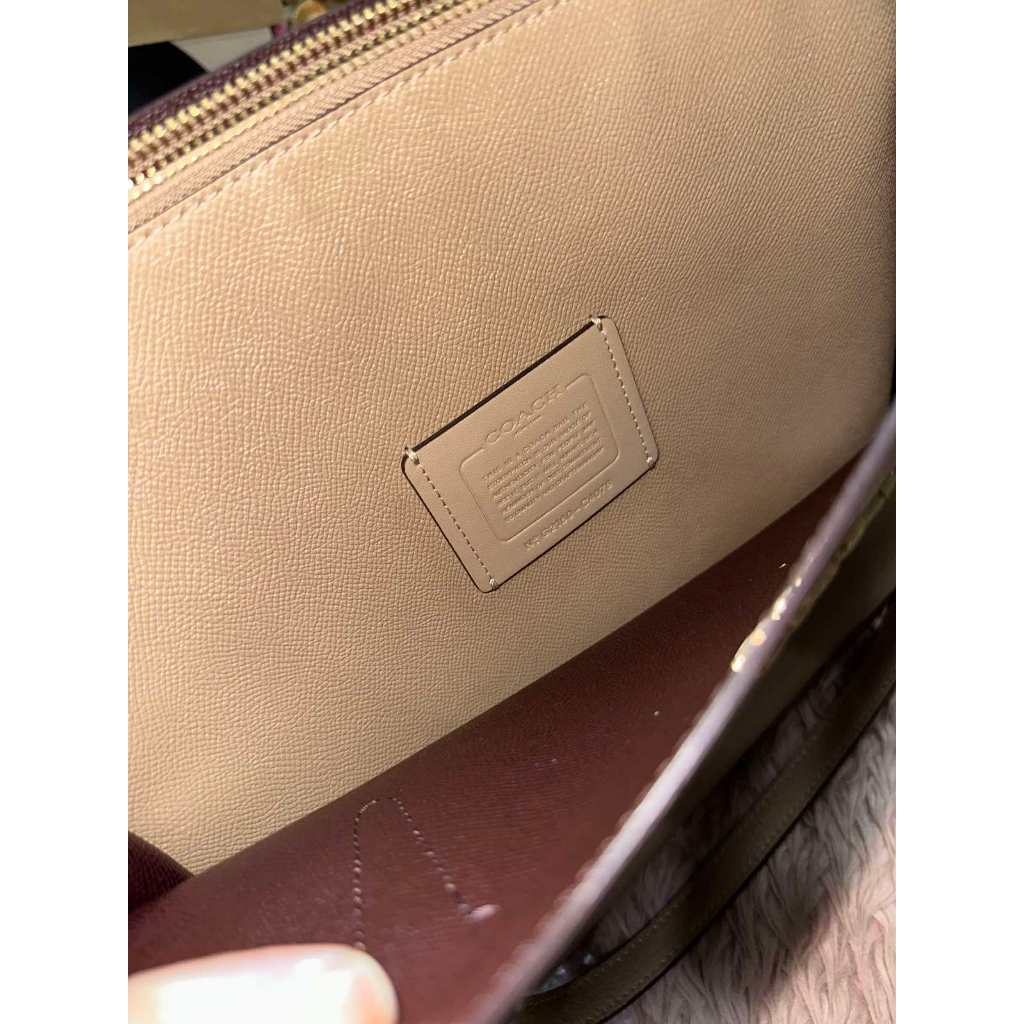 ORIG Preloved CCHRARE Tatum Carryall Large Tote Taupe Bag