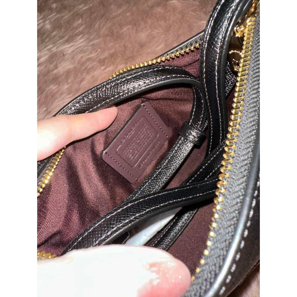 ORIG Preloved CCH Zip Top Crossbody Small Black Bag