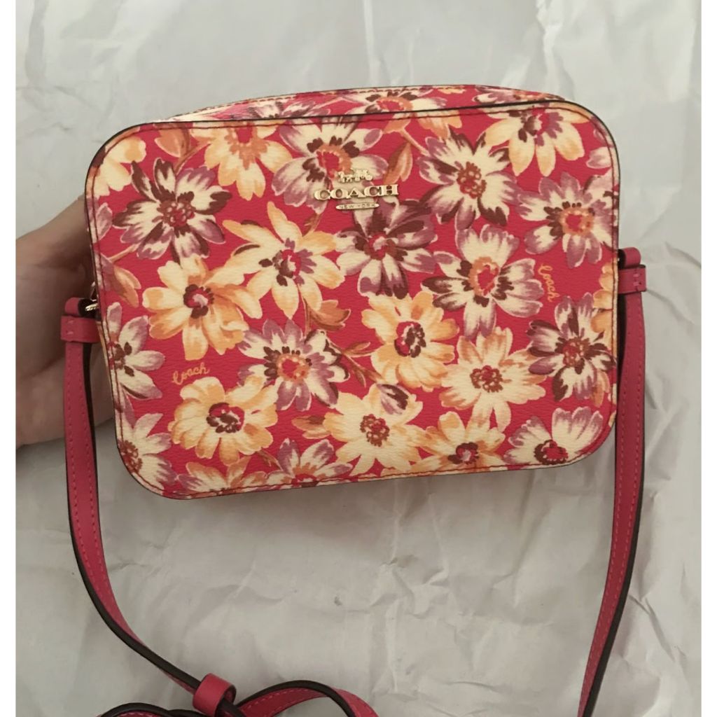 ORIG & IMPORTED CCH Floral Daisy Pink Bag Shoulder Bag