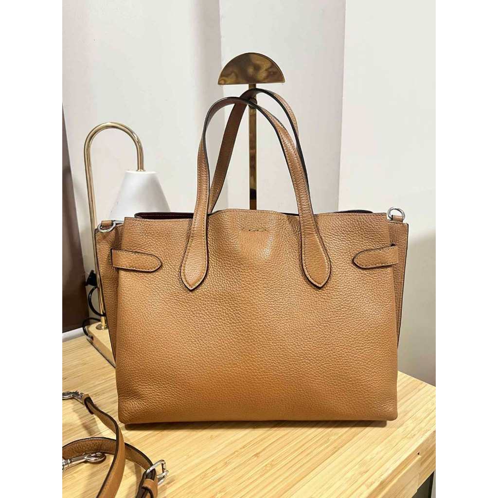 ORIG Preloved CCH Hanna Carryall Satchel Brown Bag