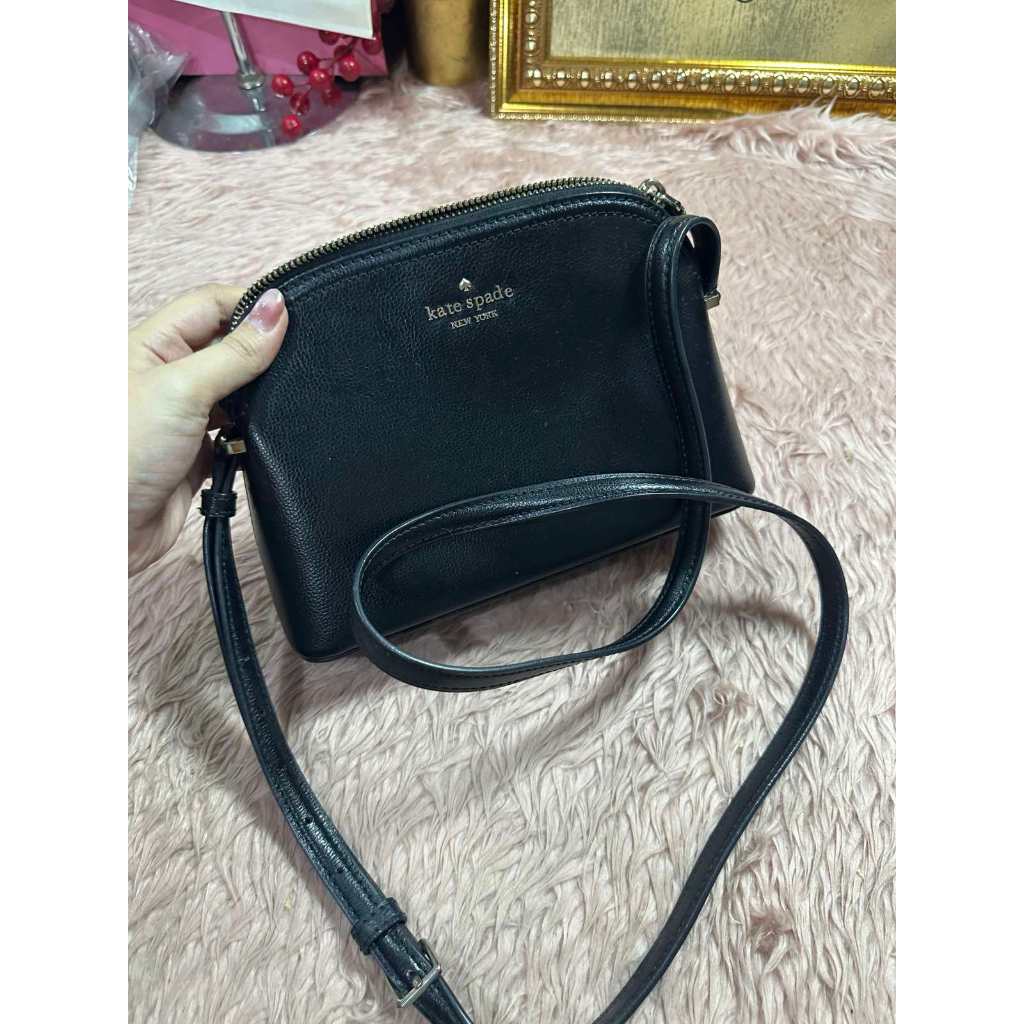 ORIG Preloved KS dome small black bag