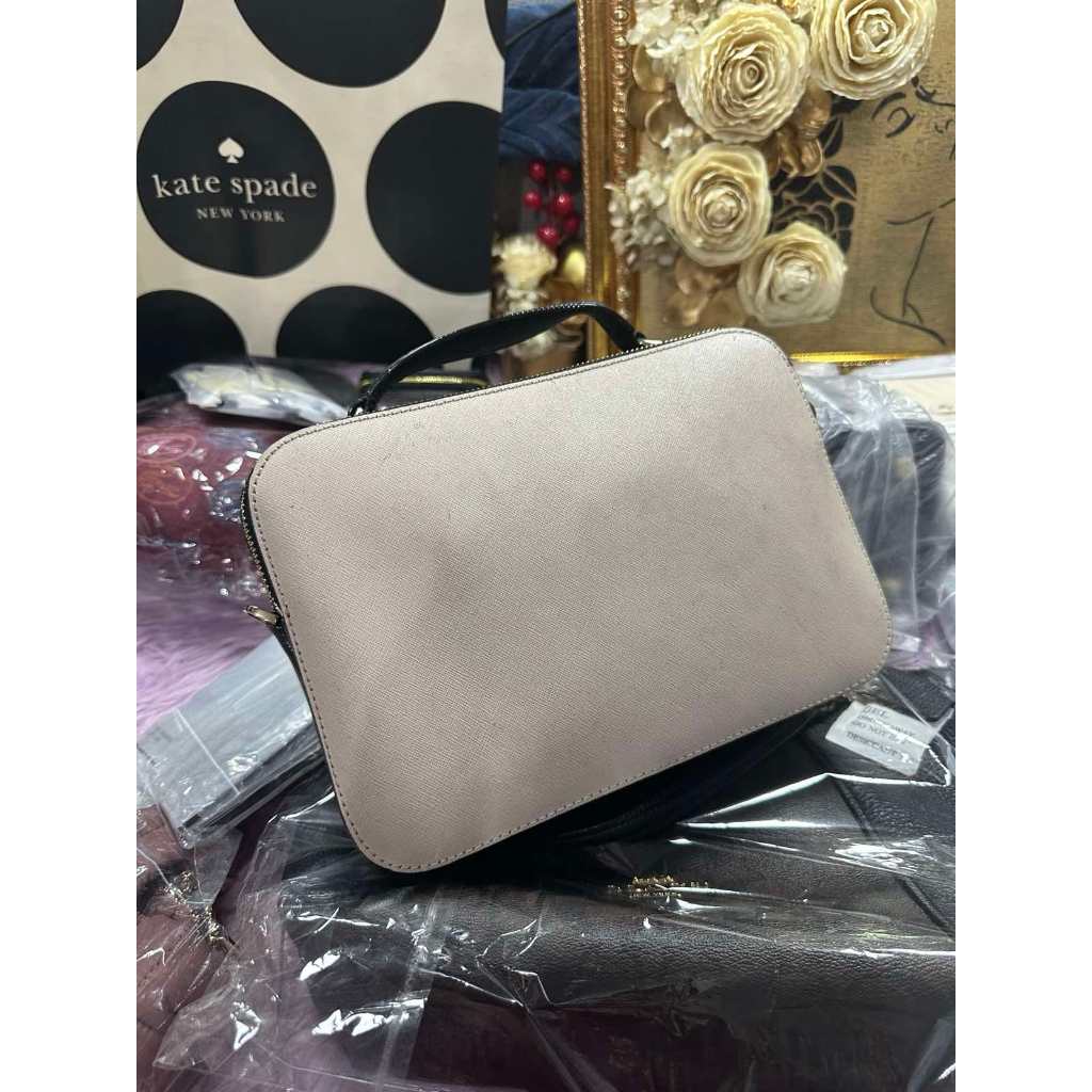 ORIG Preloved KS Large Juliet Crossbody Beige Bag