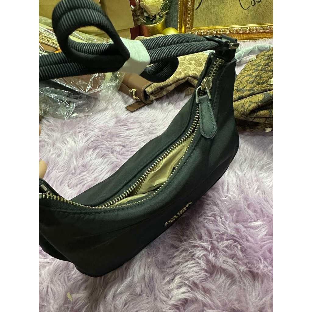 ORIG Preloved Retail KS The Little Better Sam Nylon Small Shoulder Bag Black
