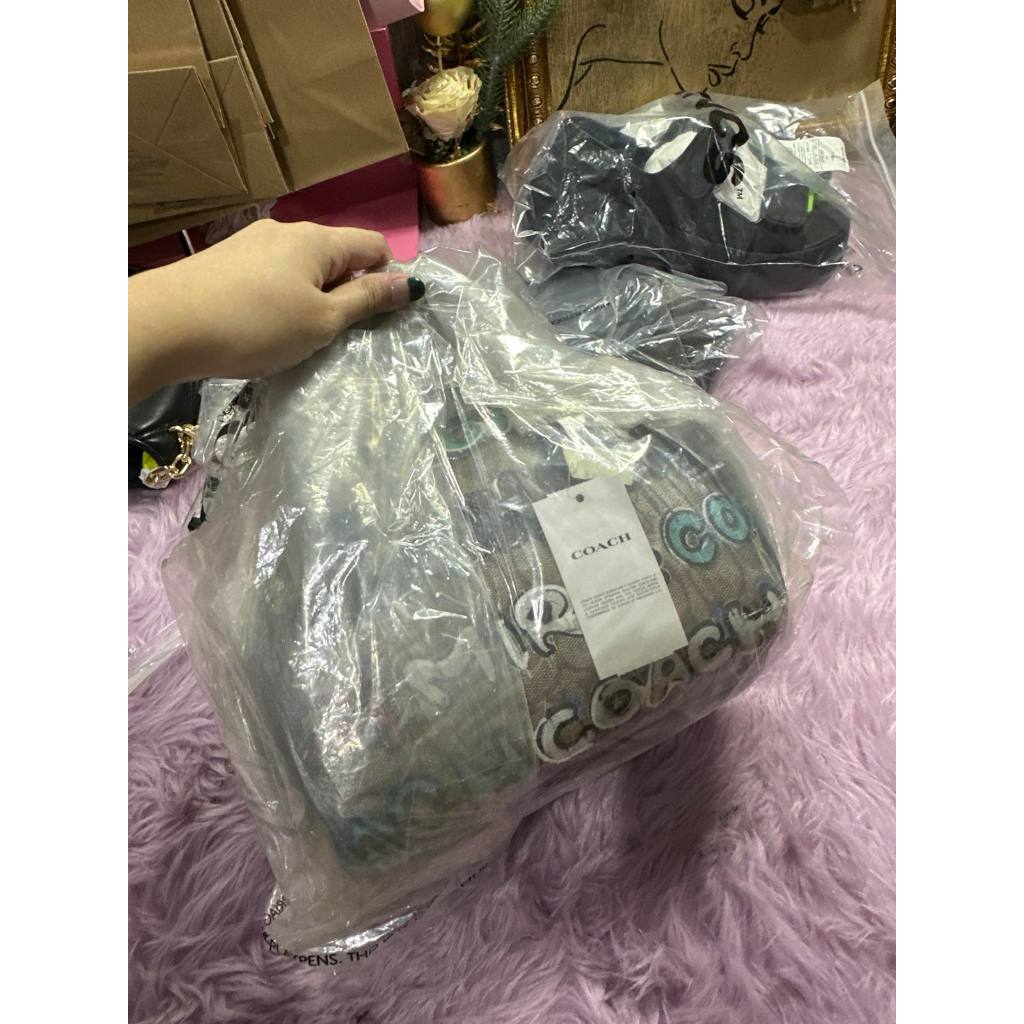 ORIG & IMPORTED CCH X Mint + Serf Sydney Satchel In Signature Canvas