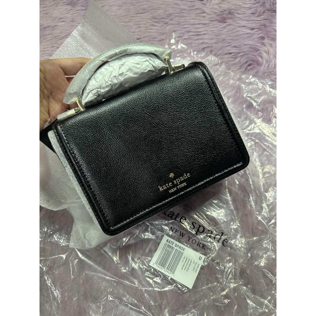 ORIG & IMPORTED KS Patterson Drive Maisie Top Handle Small Flap Black Bag