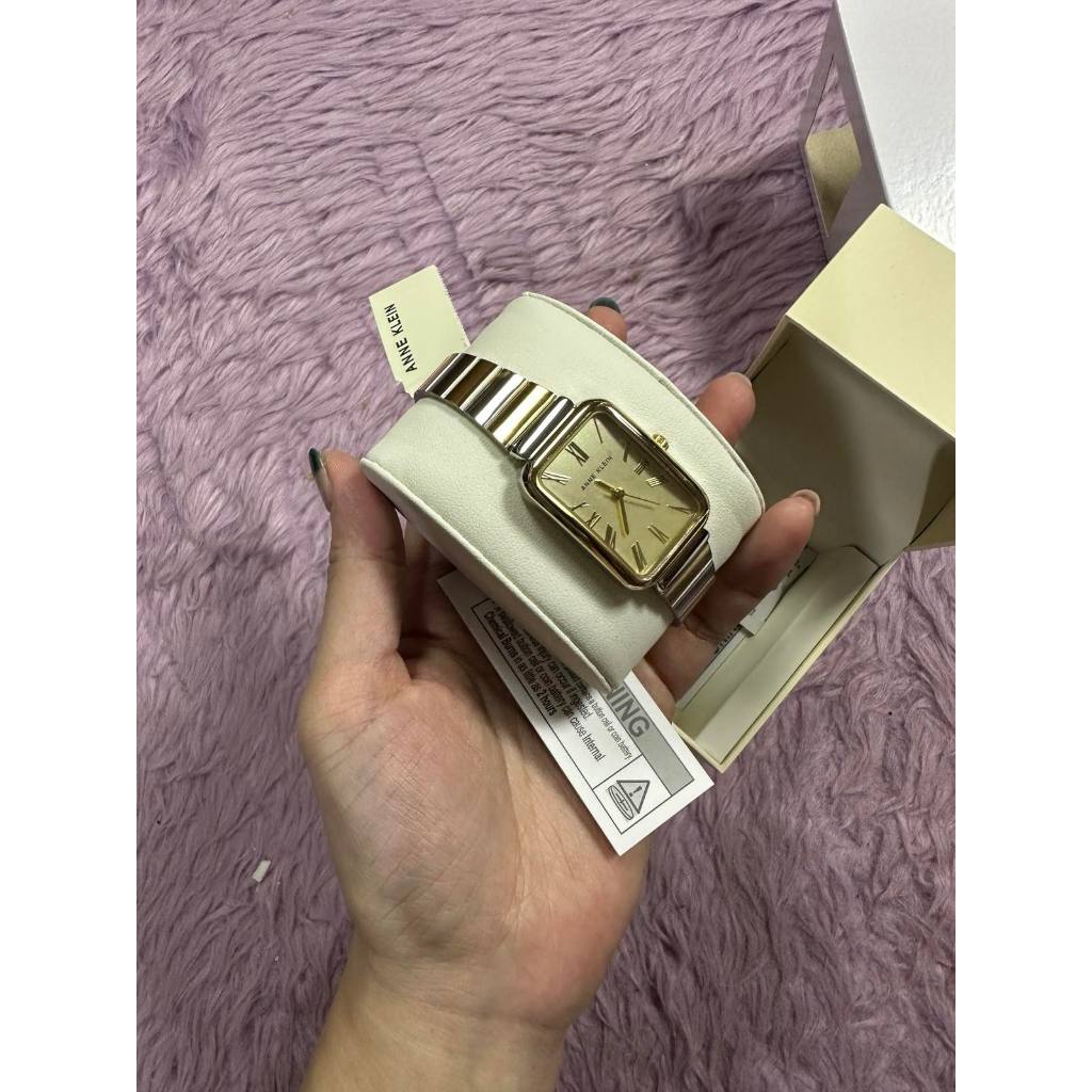 ORIG & IMPORTED AK klein Two Tone Gold/Silver Watch AK/5187CHTT