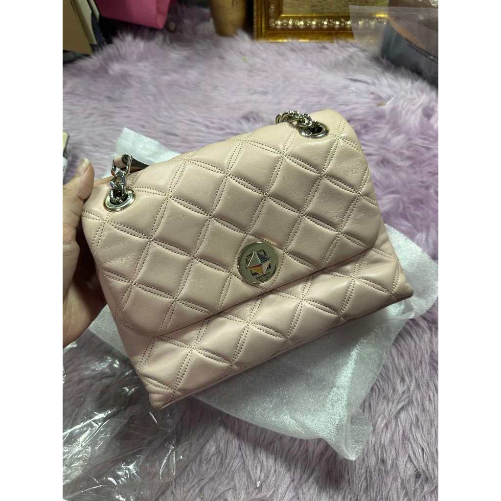 ORIG Preloved KS Natalia Small Flap Crossbody Pink Bag