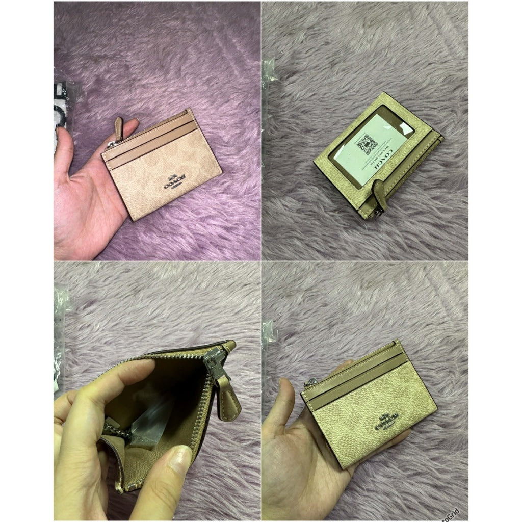 ORIG & IMPORTED Co@ch MINI SKINNY ID CASE CARD HOLDER SMALL WALLET - ORIG, US IMPORTED