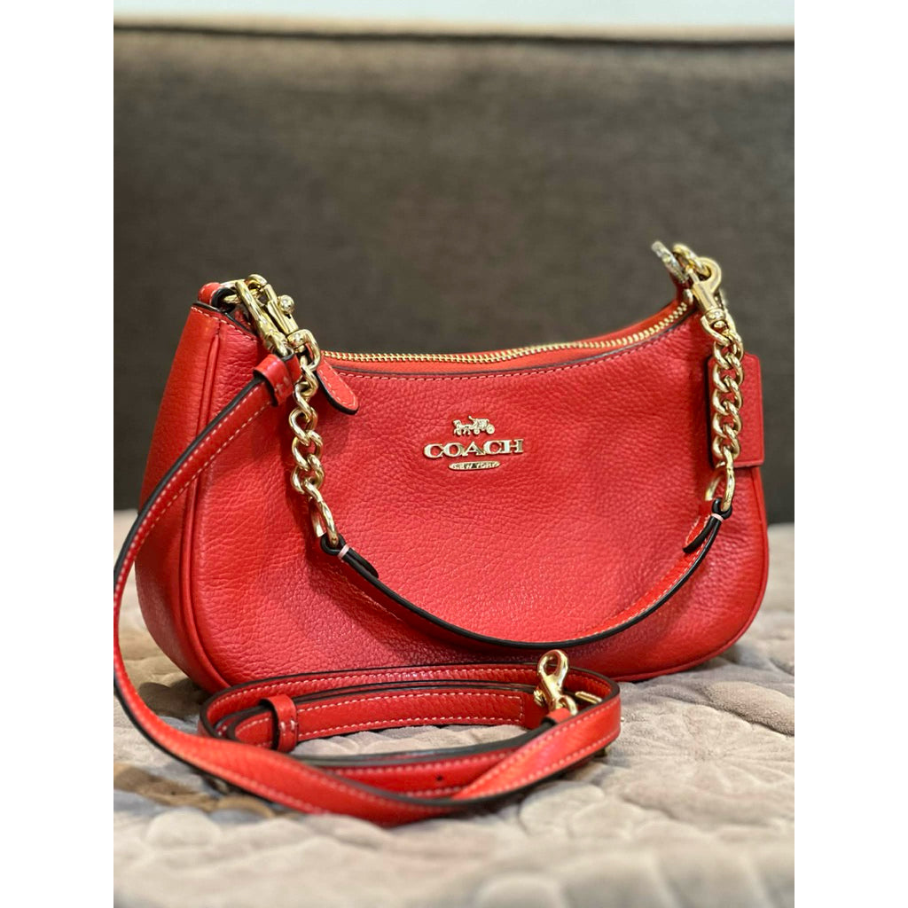 ORIG Preloved CCH Teri Shoulder Red Bag