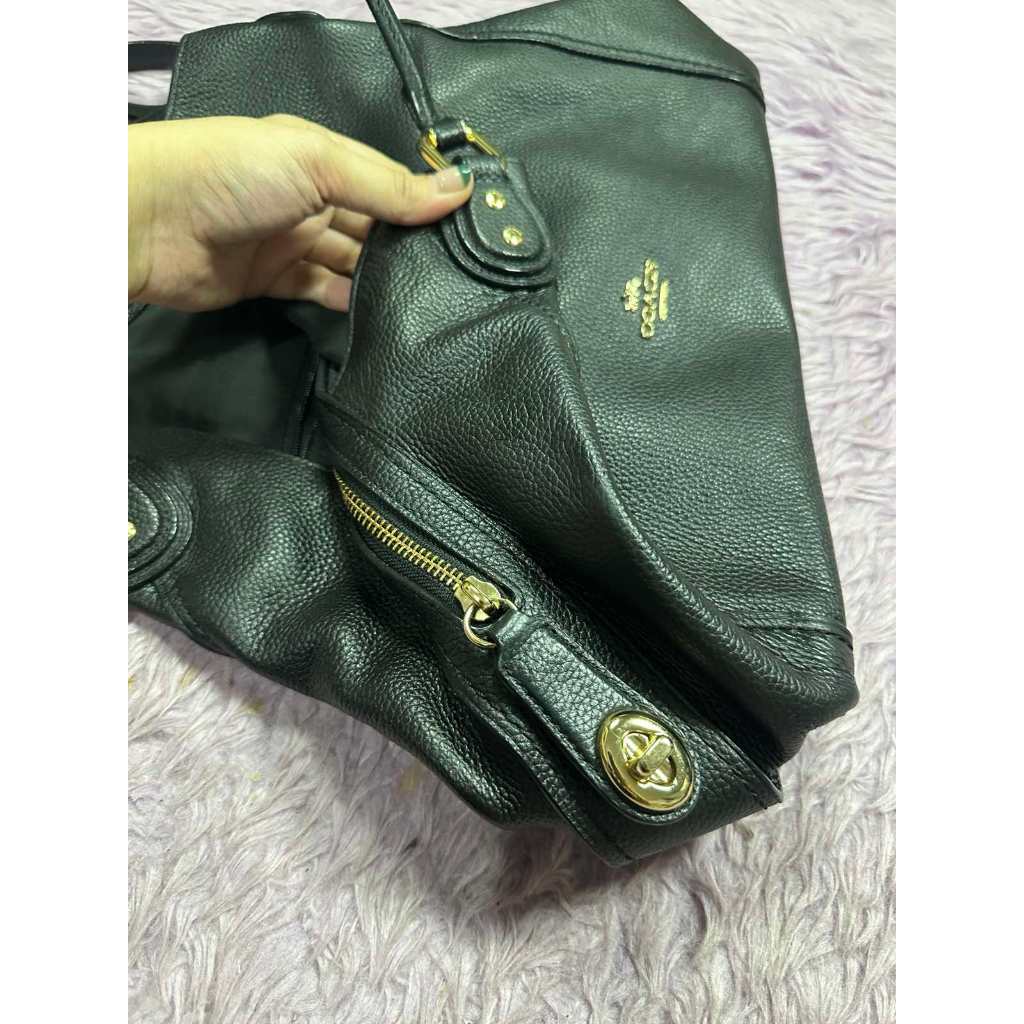 ORIG Preloved CCH Edie Large Hobo Shoulder Black Bag