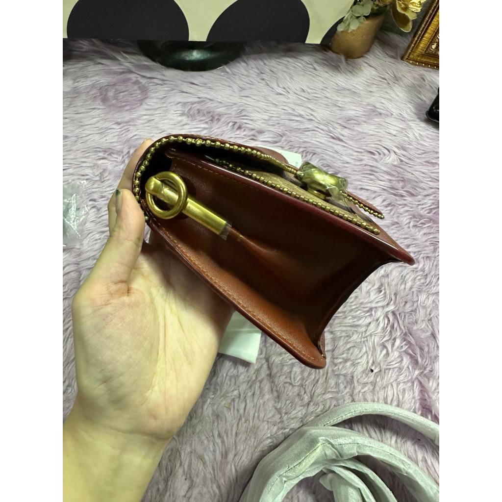 ORIG & IMPORTED CCH Retail RARE Tabby Shoulder Bag 26 Tan Brown Bag
