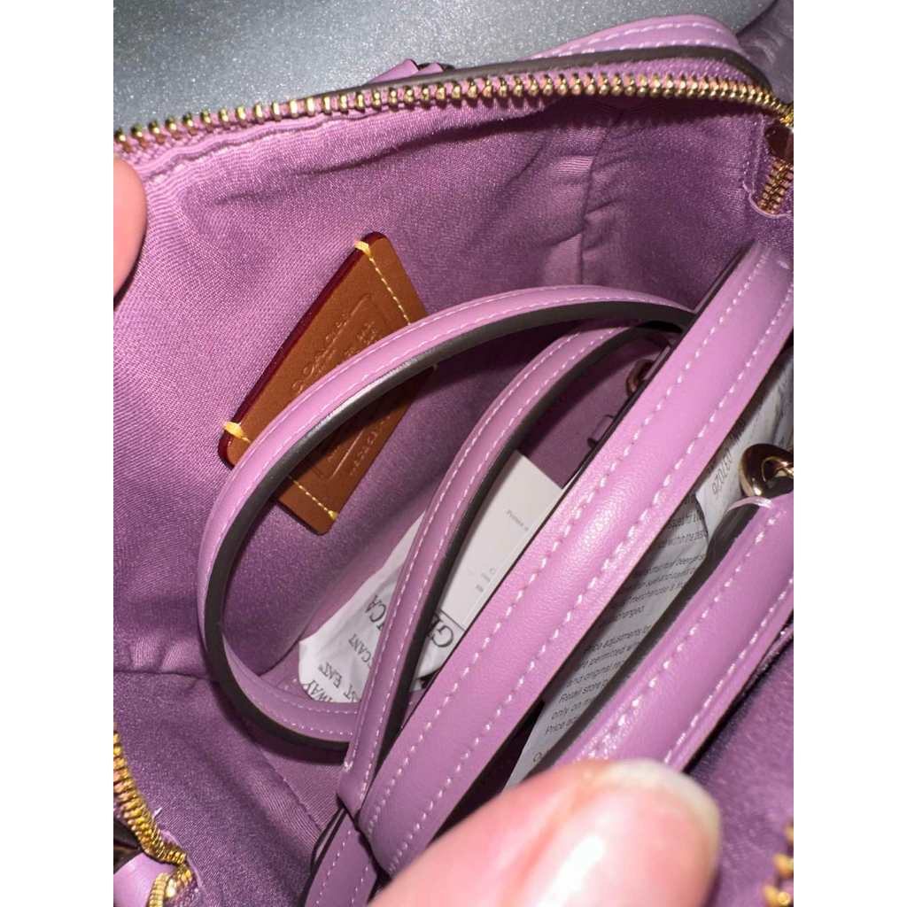 ORIG & IMPORTED CCH Mini Rowan Crossbody Small Bag With Floral Purple Print