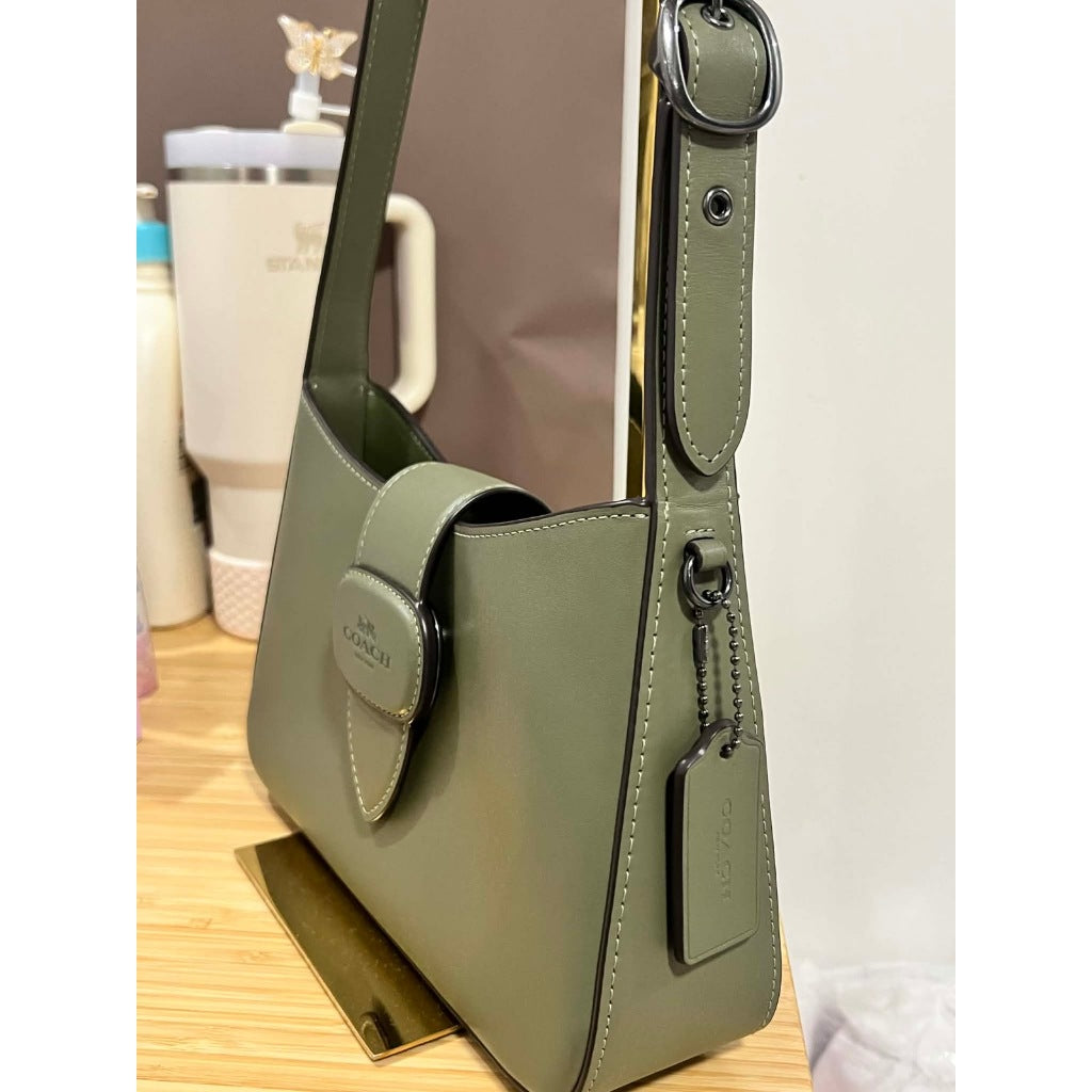 ORIG Preloved CCH Eliza Shoulder Green Bag