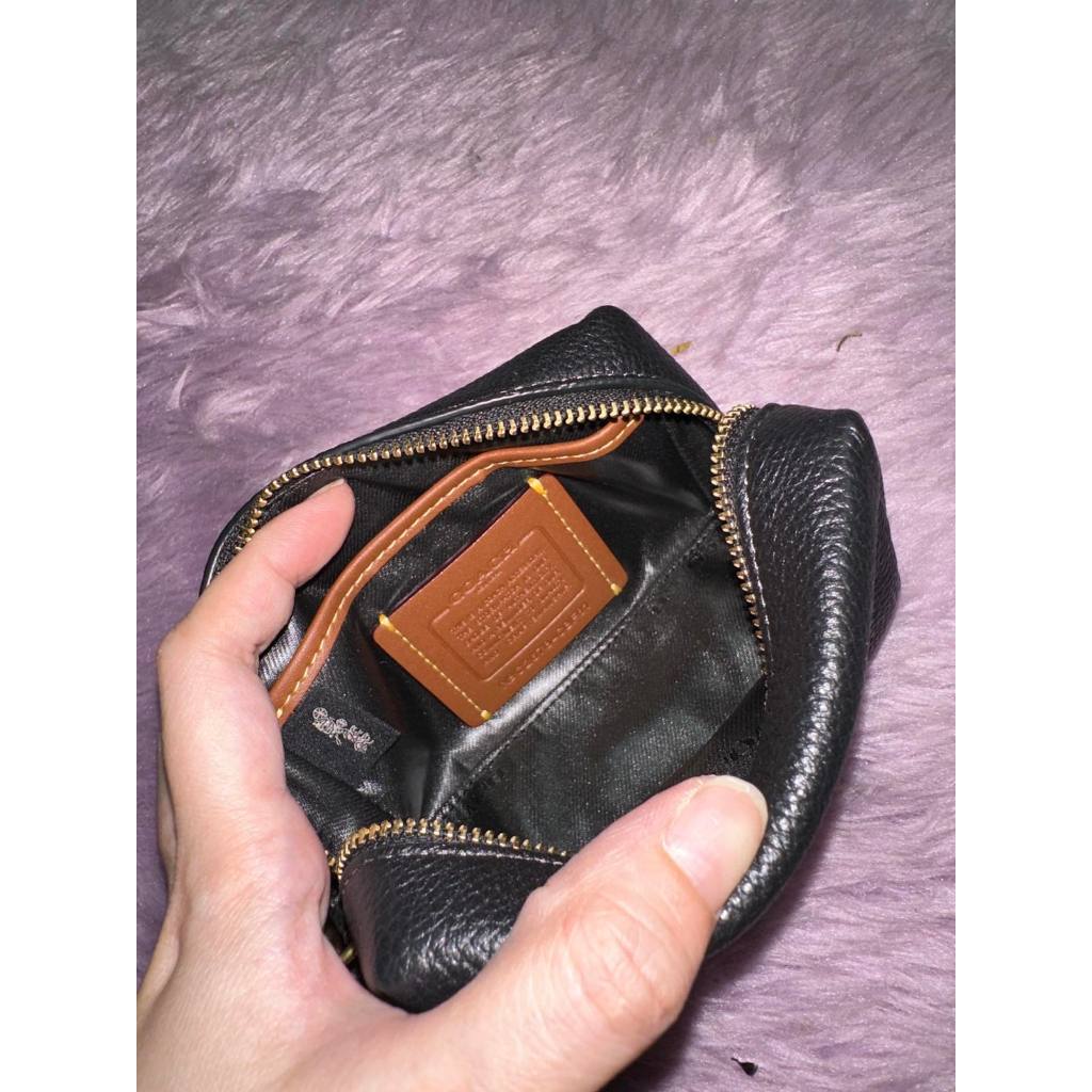 ORIG & IMPORTED CCH Essential Retail Mini Cosmetic Case Black Pouch Wristlet