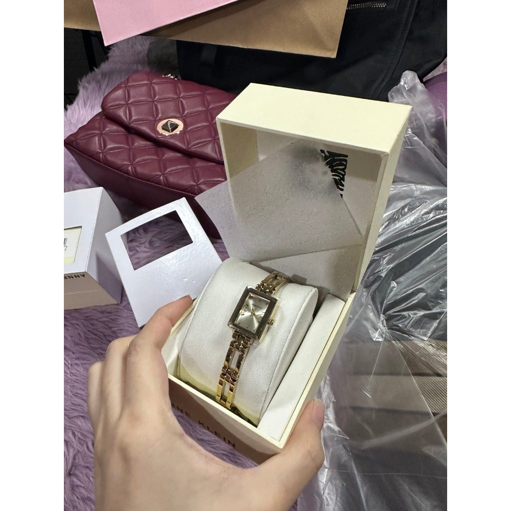 ORIG & IMPORTED AK Klein Gold Small Watch 4898CHGB