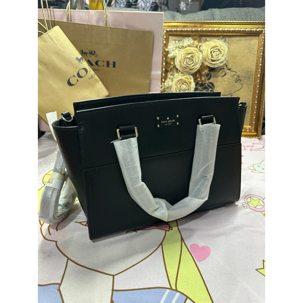 ORIG & IMPORTED KS Grove Street Lana Satchel Black Medium Bag