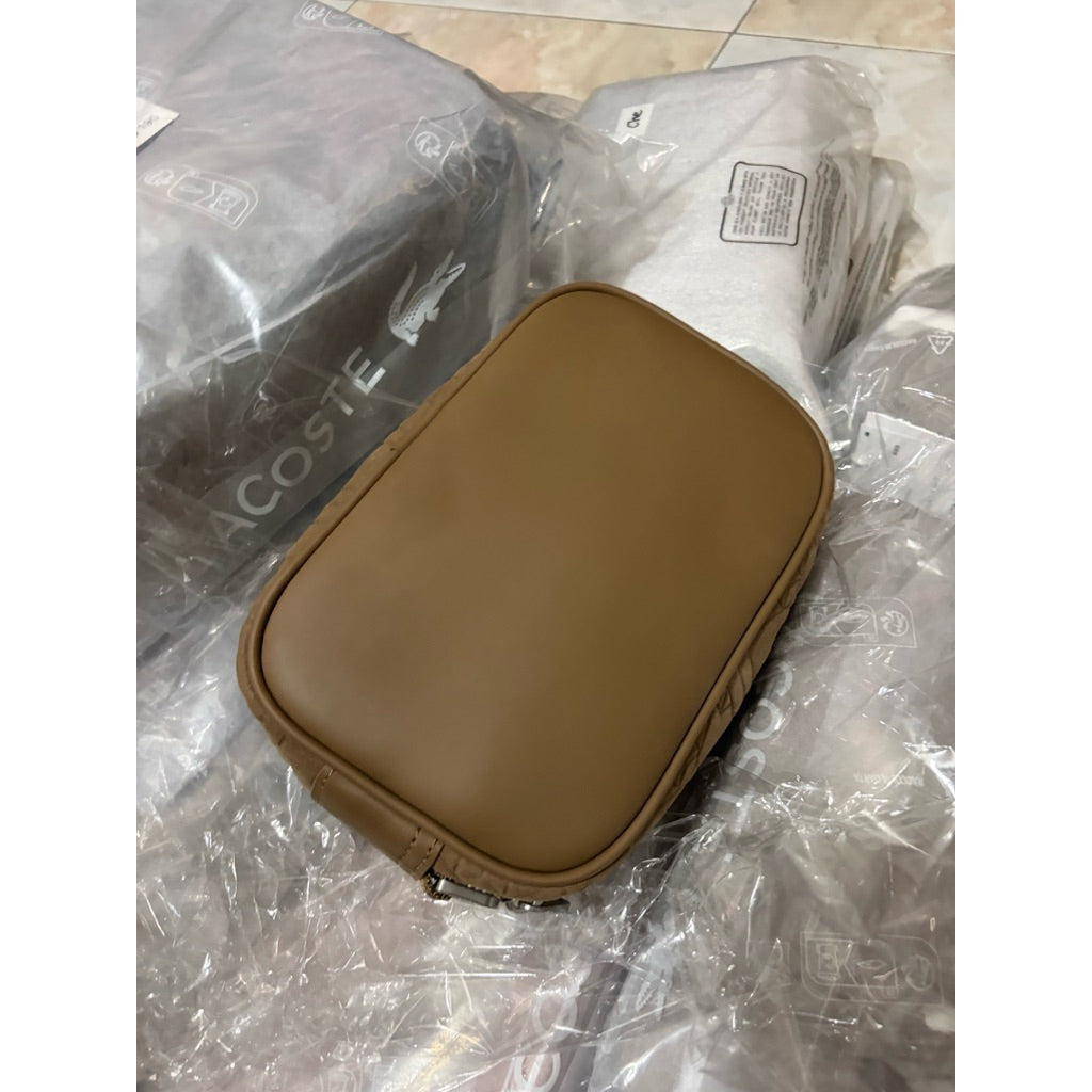 ORIG & IMPORTED Lacoste Small The Blend Reporter Mini Men Bag Brown